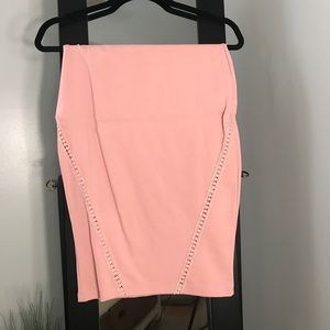 Light pink FashionNova pencil skirt Medium